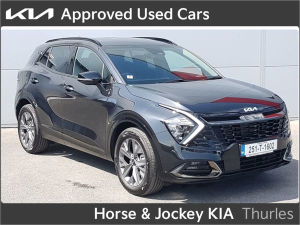 Kia Sportage SUV, Petrol Hybrid, 2025, Black
