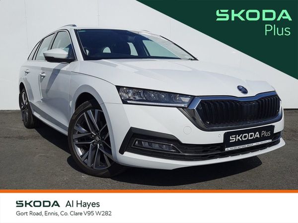 Skoda Octavia Estate, Diesel, 2025, White
