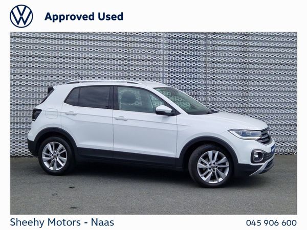 Volkswagen T-Cross Crossover, Petrol, 2022, White