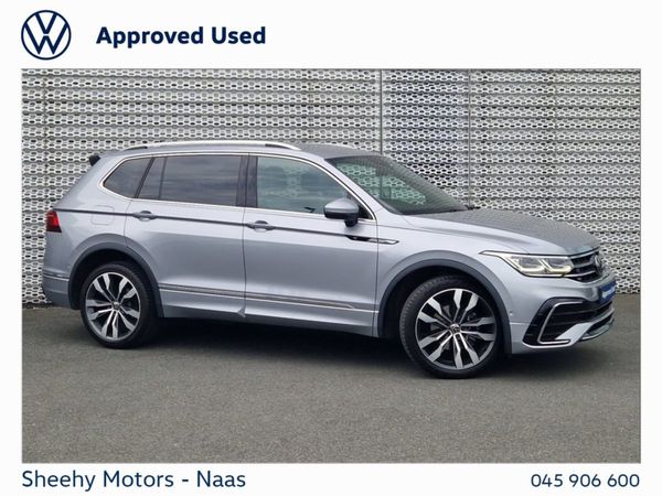 Volkswagen Tiguan Allspace SUV, Diesel, 2022, Silver