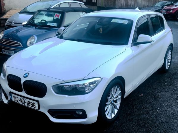 BMW 1-Series Hatchback, Diesel, 2016, White