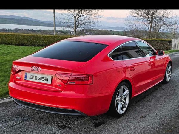 Audi A5 Hatchback, Diesel, 2013, Red