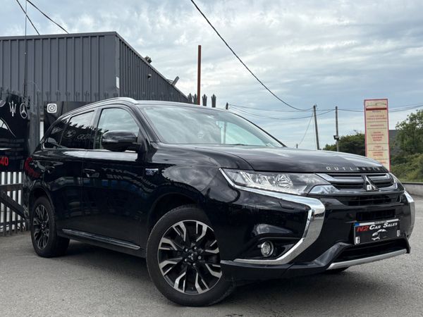 Mitsubishi Outlander SUV, Petrol Plug-in Hybrid, 2018, Black