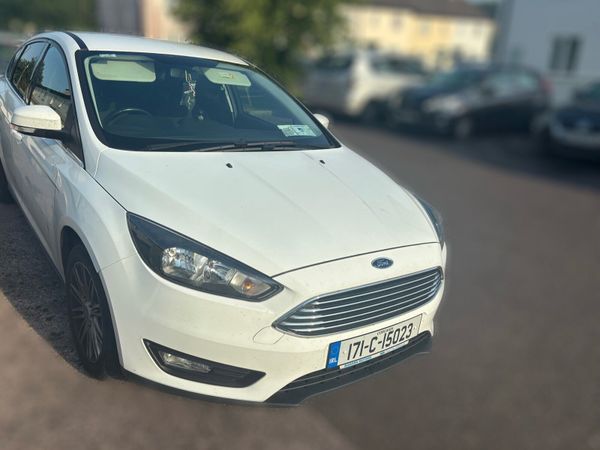 Ford Focus Hatchback, Diesel, 2017, White