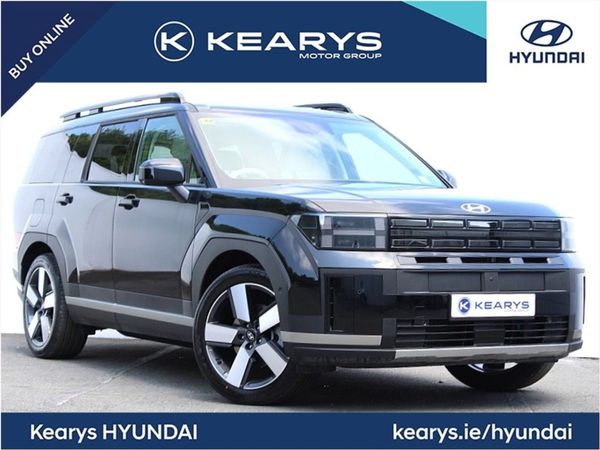 Hyundai Santa Fe SUV, Petrol Hybrid, 2025, Black