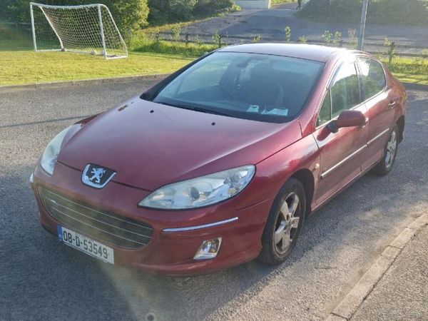 Peugeot 407 Saloon, Petrol, 2008, Red