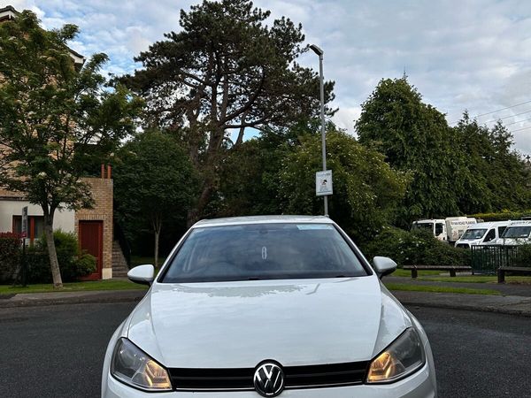 Volkswagen Golf Hatchback, Diesel, 2014, White