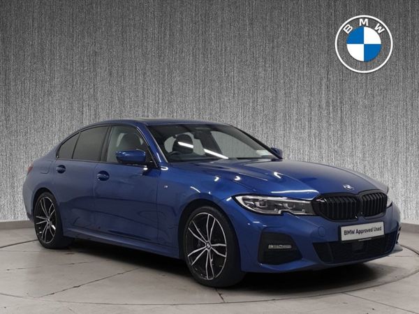 BMW 3-Series Saloon, Diesel, 2019, Blue