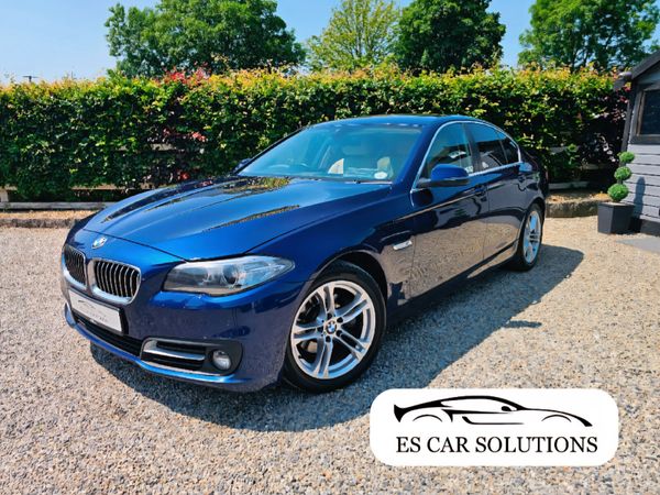BMW 5-Series Saloon, Diesel, 2016, Blue