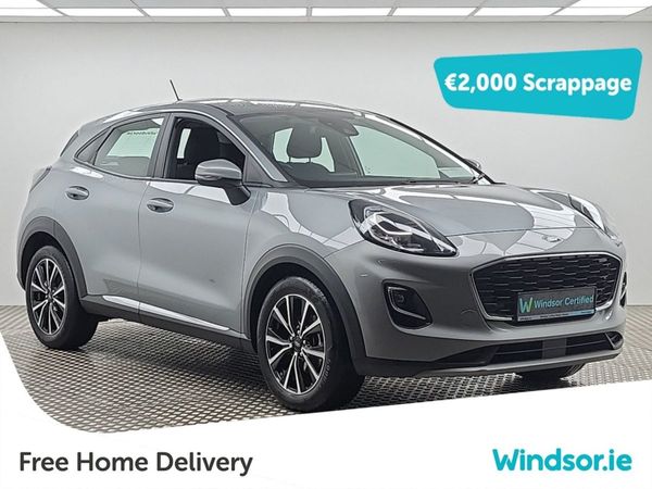Ford Puma MPV, Petrol Hybrid, 2023, Grey