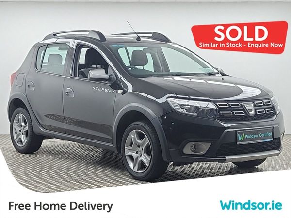 Dacia Sandero Stepway Hatchback, Petrol, 2019, Black