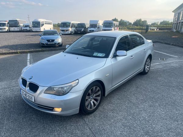 BMW 5-Series Saloon, Diesel, 2007, Silver