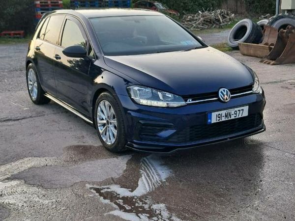 Volkswagen Golf Hatchback, Diesel, 2019, Blue