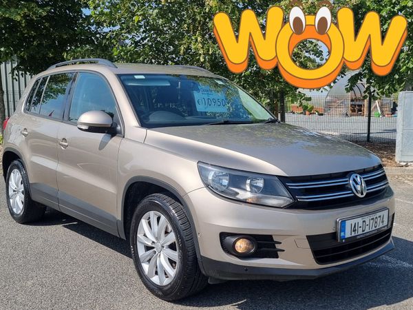 Volkswagen Tiguan SUV, Diesel, 2014, Brown