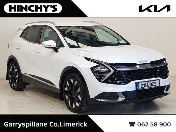 Kia Sportage SUV, Petrol Plug-in Hybrid, 2023, White