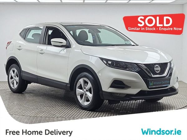 Nissan Qashqai Hatchback, Petrol, 2020, White