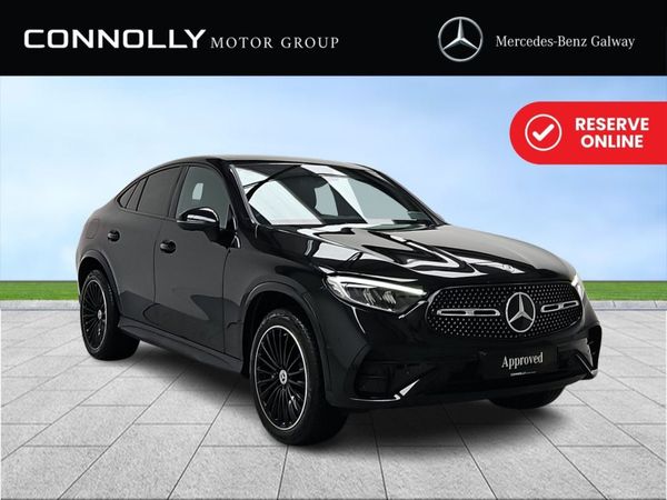 Mercedes-Benz GLC Coupe, Petrol Plug-in Hybrid, 2024, Black