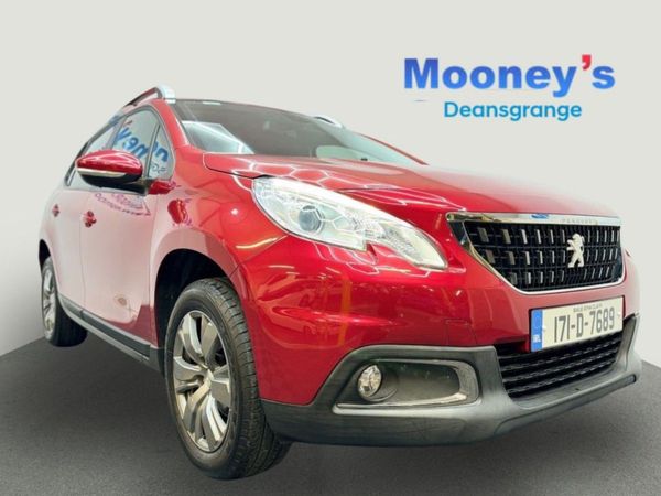 Peugeot 2008 Estate, Petrol, 2017, Red