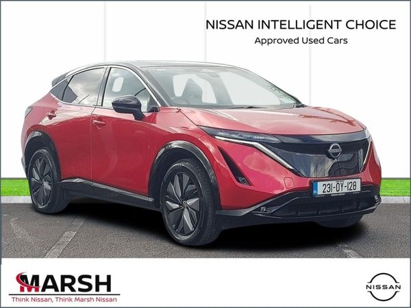 Nissan Ariya MPV, Electric, 2023, Red