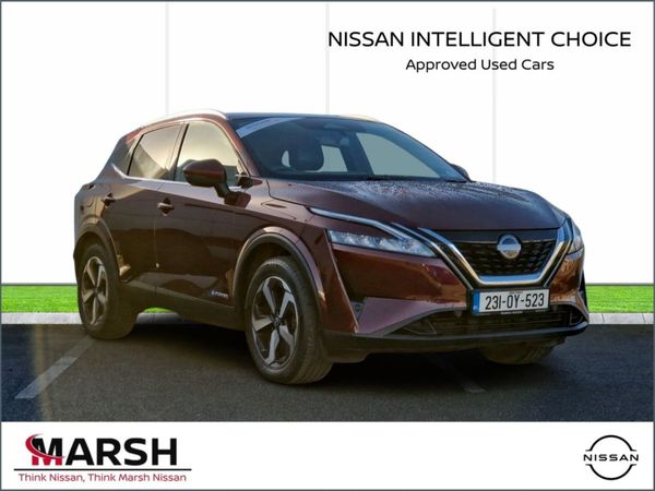 Nissan Qashqai MPV, Hybrid, 2023, Burgundy