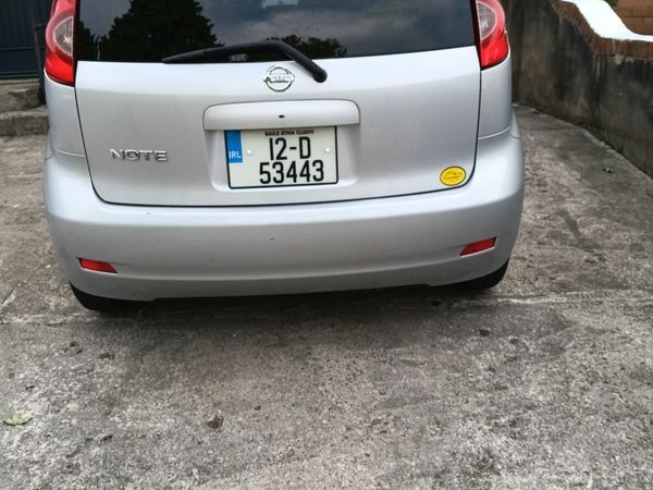 Nissan Note MPV, Petrol, 2012, Silver