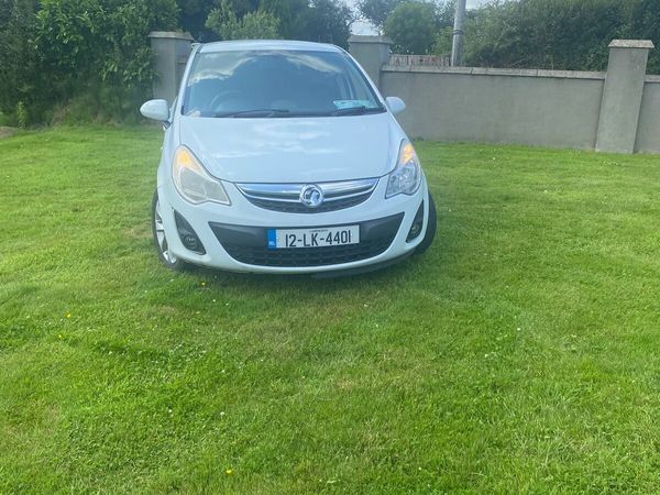 Vauxhall Corsa Hatchback, Petrol, 2012, White