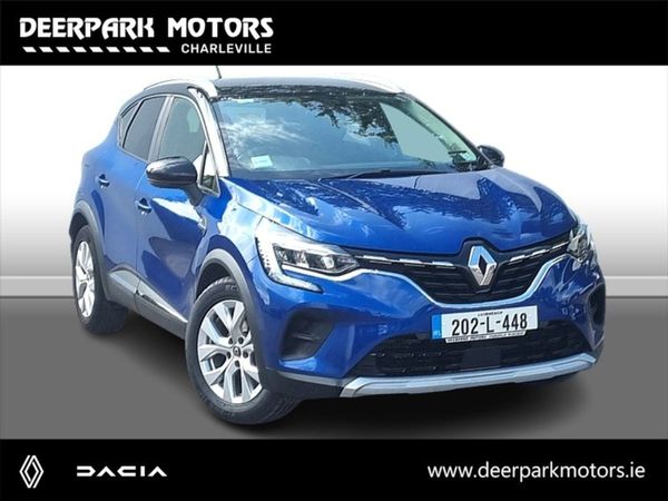 Renault Captur Hatchback, Petrol, 2020, Blue