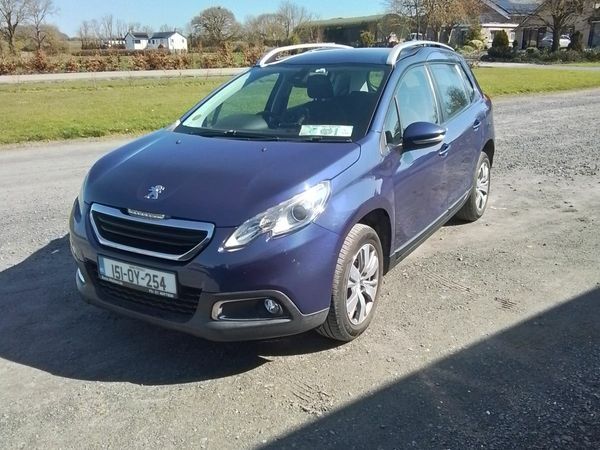 Peugeot 2008 SUV, Diesel, 2015, Blue