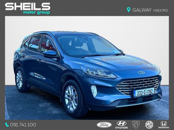 Ford Kuga SUV, Petrol Plug-in Hybrid, 2023, Blue