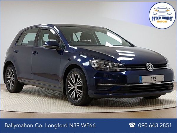 Volkswagen Golf Hatchback, Diesel, 2017, Blue