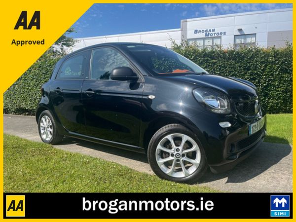 Smart Forfour Hatchback, Petrol, 2017, Black
