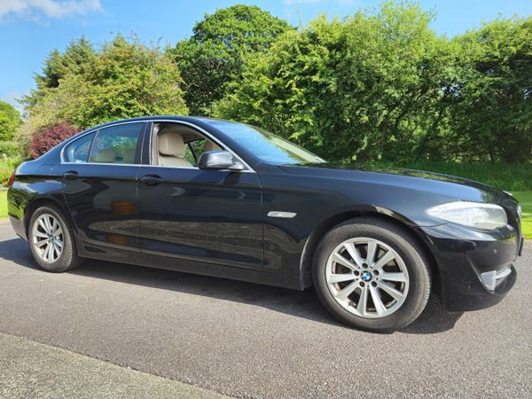 BMW 5-Series Saloon, Diesel, 2013, Black