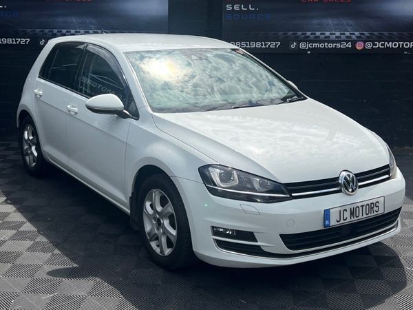 Volkswagen Golf Hatchback, Petrol, 2014, White