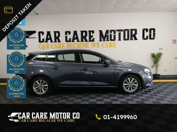 Renault Megane Estate, Petrol, 2019, Grey