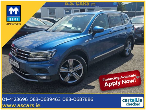 Volkswagen Tiguan Estate, Diesel, 2018, Blue