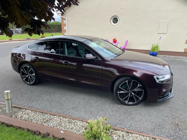 Audi A5 Hatchback, Diesel, 2014, Red