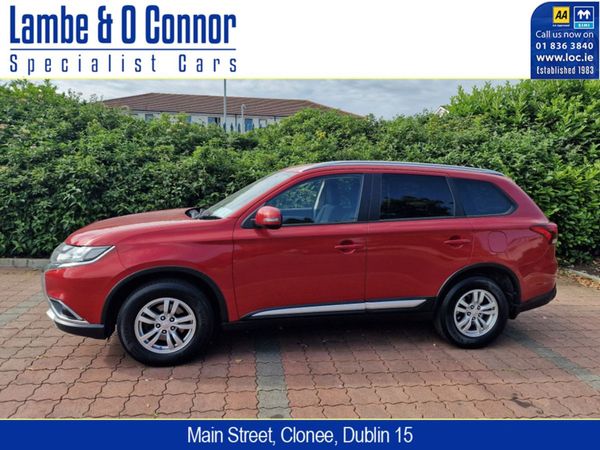 Mitsubishi Outlander Estate, Diesel, 2016, Red