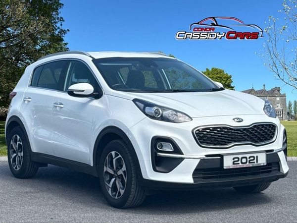 Kia Sportage Estate, Hybrid, 2021, White