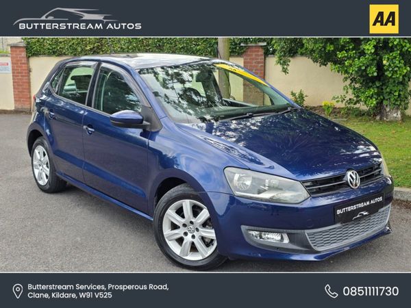 Volkswagen Polo Hatchback, Petrol, 2011, Blue