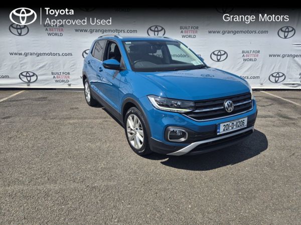Volkswagen T-Cross Estate, Petrol, 2020, Blue