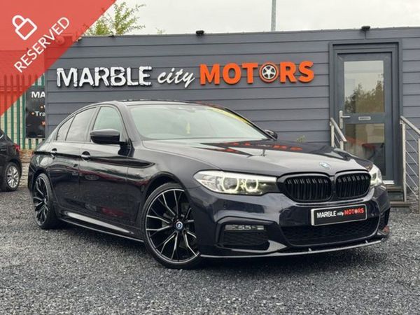 BMW 5-Series Saloon, Diesel, 2018, Black