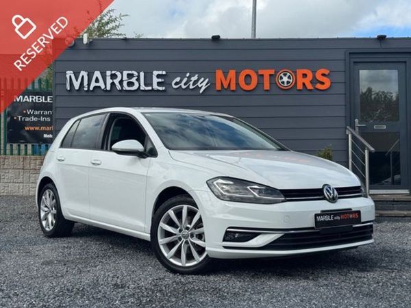 Volkswagen Golf Hatchback, Petrol, 2019, White