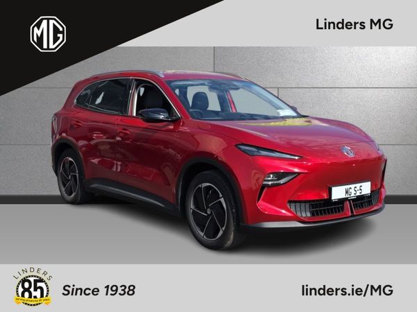 MG S5 Hatchback, Electric, 2025, Red