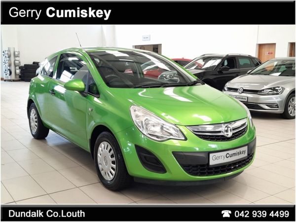Vauxhall Corsa Hatchback, Petrol, 2013, Green