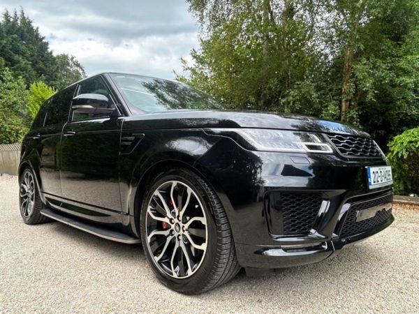 Land Rover Range Rover Sport SUV, Petrol Plug-in Hybrid, 2021, Black