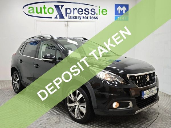 Peugeot 2008 Hatchback, Petrol, 2019, Black