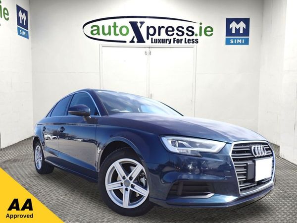 Audi A3 Saloon, Petrol, 2017, Blue
