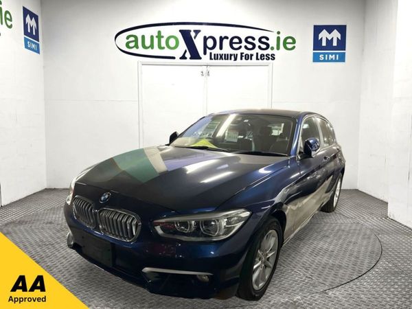 BMW 1-Series Hatchback, Diesel, 2016, Blue