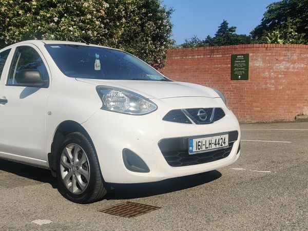 Nissan Micra Hatchback, Petrol, 2016, White