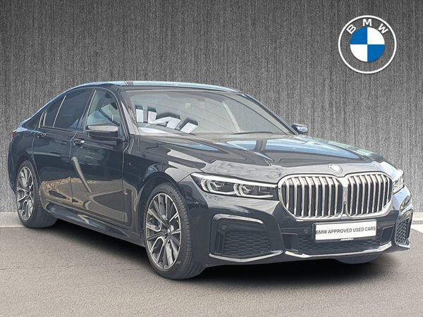 BMW 7-Series Saloon, Petrol Plug-in Hybrid, 2021, Black